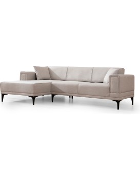 Rohová sedací souprava Horizon 250 cm ecru levá