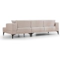 Rohová sedací souprava Horizon 250 cm ecru pravá