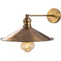 Nástěnná lampa Dodo vintage zlatá