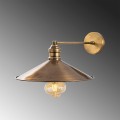 Nástěnná lampa Dodo vintage zlatá