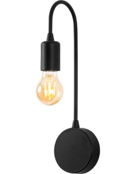 Nástěnná lampa Baston I černá