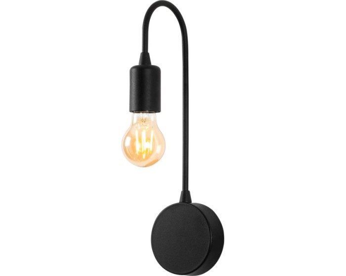Nástěnná lampa Baston I černá