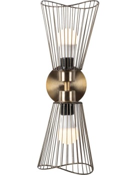 Nástěnná lampa Zeyno zlatá