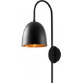 Nástěnná lampa Tato černá