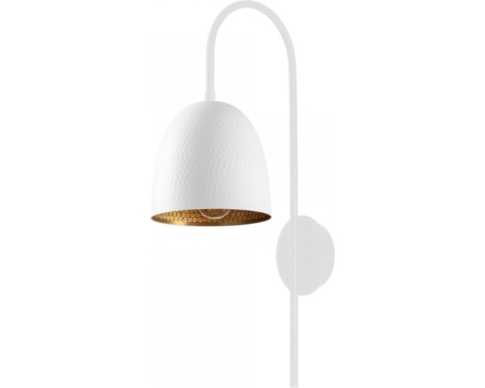 Nástěnná lampa Tato bílá