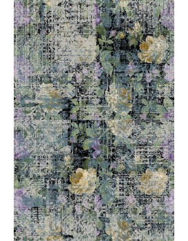 Koberec Violeta 80x150 cm šedý/zelený