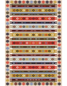 Koberec Aztec 80x200 cm vícebarevný