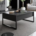 Sada nábytku do obývacího pokoje Luxe antracit/černá II