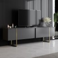 Sada nábytku do obývacího pokoje Luxe antracit/zlatá II
