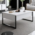 Sada nábytku do obývacího pokoje Luxe bílá/černá II