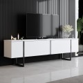 Sada nábytku do obývacího pokoje Luxe bílá/černá II