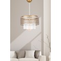Závěsný lustr SH216 zlato-bílý