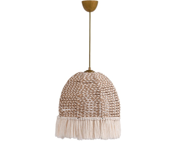 Závěsný lustr TM224 ecru