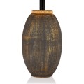 Stolní lampa Elev hnědá/zlatá