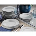 Porcelánová jídelní sada 24 ks Cev bílá