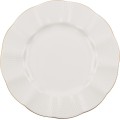 Porcelánová sada 24 ks talířů Creamy Gold bílá/zlatá