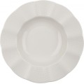 Porcelánová sada 24 ks talířů Seline krémově bílá