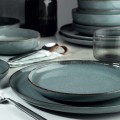 Porcelánová sada 24 ks talířů BlueBlue šedá/modrá