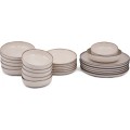 Porcelánová sada 24 ks talířů Cinnamon béžová