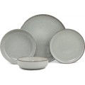Porcelánová sada 24 ks talířů GreenFantasy zelená