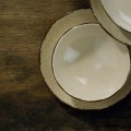 Porcelánová jídelní sada 18 ks Cex skořicová