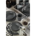 Porcelánová jídelní sada 16 ks Mod šedá