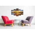 Vícedílný obraz KARA 82x50 cm vícebarevný