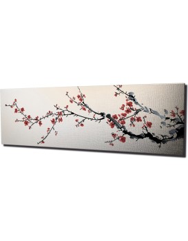 Obraz na plátně Cherry tree PC041 30x80 cm