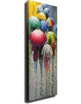 Obraz na plátně Rainy day PC96 30x80 cm