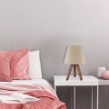 Stolní lampa Bechos 33 cm béžová/hnědá