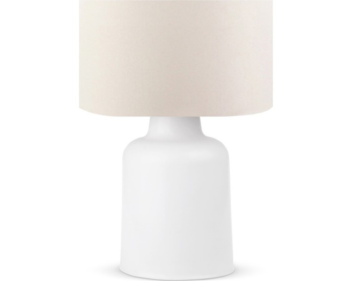 Stolní lampa Hokys krémová