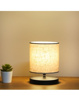 Stolní lampa Elena černá/krémová