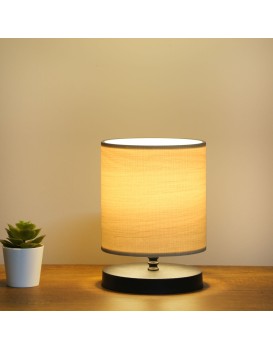 Stolní lampa Elena béžovo-černá