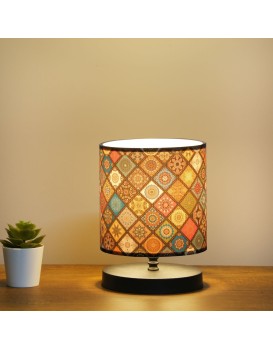 Stolní lampa Elena černá/vícebarevná