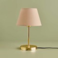 Stolní lampa Shade II béžová/zlatá