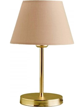 Stolní lampa Shade II béžová/zlatá