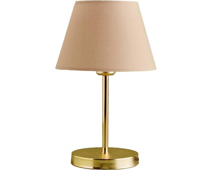 Stolní lampa Shade II béžová/zlatá