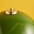 Stolní lampa Huras zelená/hnědá