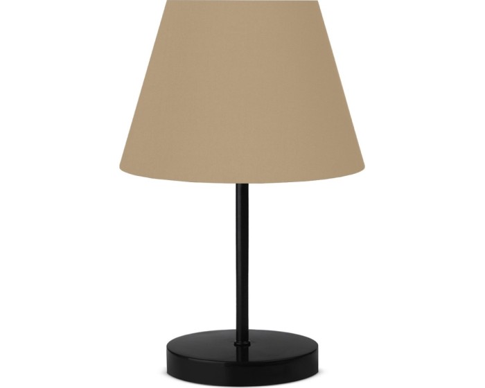 Stolní lampa Dantos 36 cm béžová/černá
