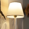 Stolní lampa Deni bílá