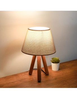 Stolní lampa Aydo béžová