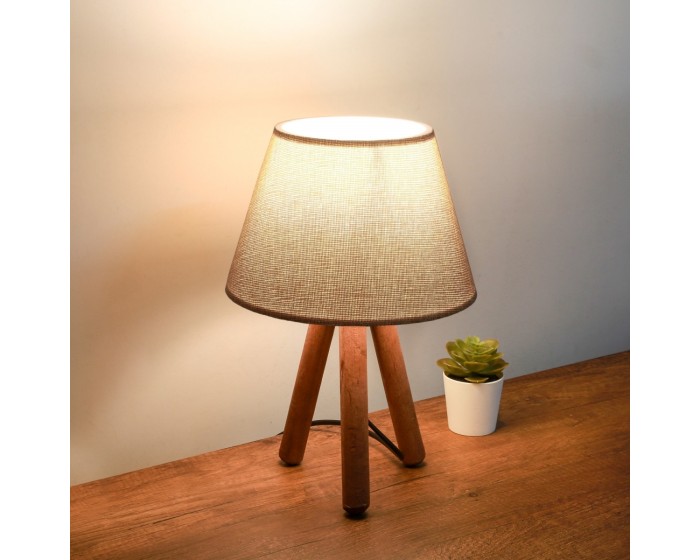 Stolní lampa Aydo béžová
