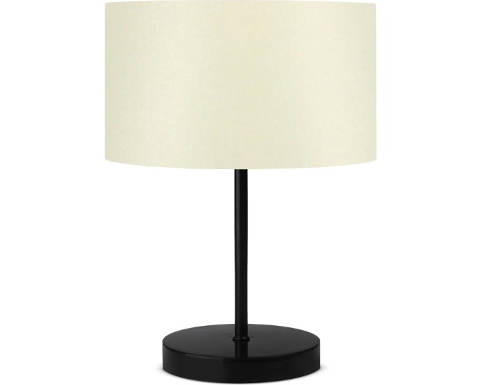 Stolní lampa Barabas krémová/černá