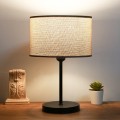 Stolní lampa Barabas béžová/černá