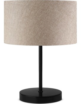 Stolní lampa Barabas béžová/černá