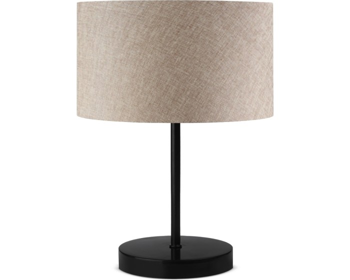 Stolní lampa Barabas béžová/černá