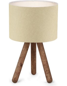 Stolní lampa Aydo I béžová