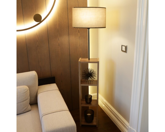 Stojací lampa AYD XIII 150 cm béžová