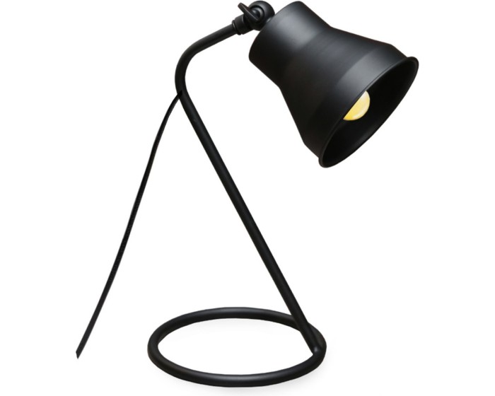Stolní lampa Zerus černá
