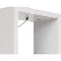 Stojací lampa AYD 140 cm ecru-bílá